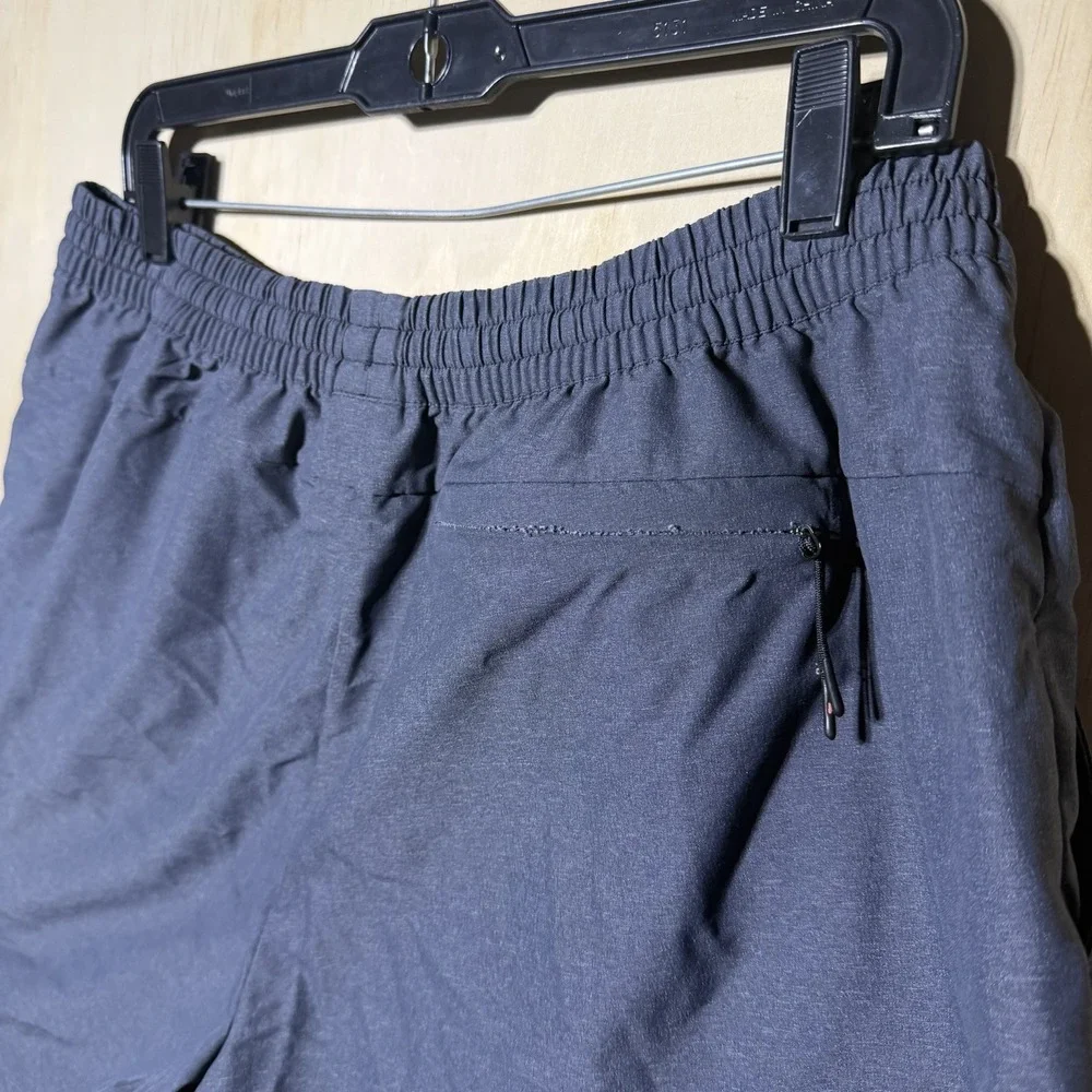 Hill City Active Shorts Men's Large Gray Stretch Athletic Training Casual L